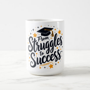 Caneca De Café Mais velho Success Journey Mug