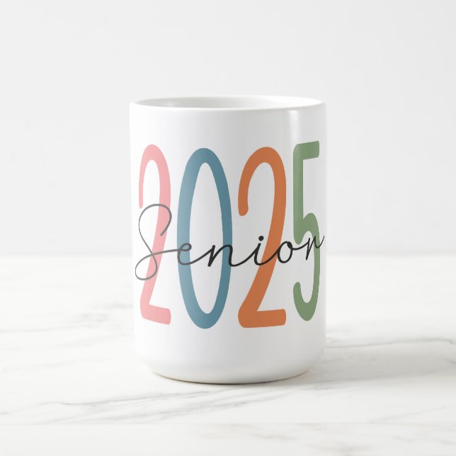 Caneca De Café Mais velho Vibrante 2025 (Centro)