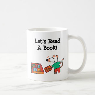 Caneca De Café Maisy com Livros de Biblioteca