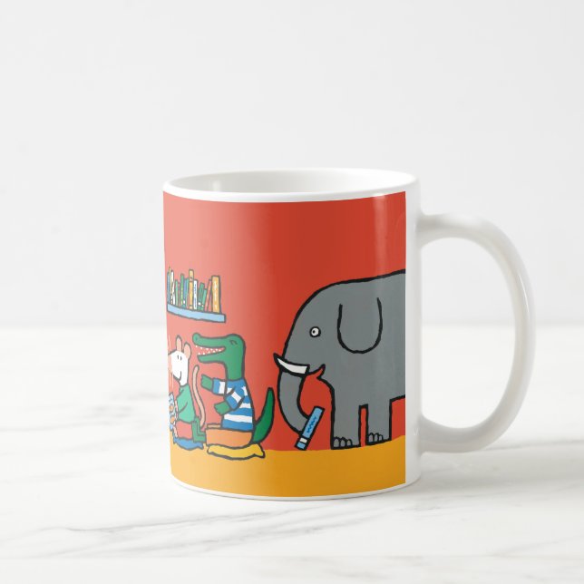 Caneca De Café Maisy e amigos lidos junto (Direita)