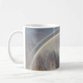 Caneca De Café Majestade da Natureza: Arco-Íris sobre Paraíso Tro