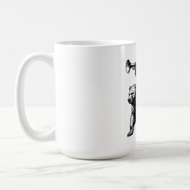 Caneca De Café Majestade de Pruflas Desencadeada (Esquerda)