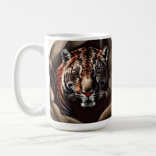 Caneca De Café Majestade Jaguar - Rei Da Selva