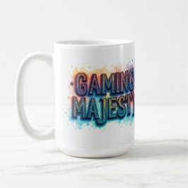 Caneca De Café Majestade os jogos