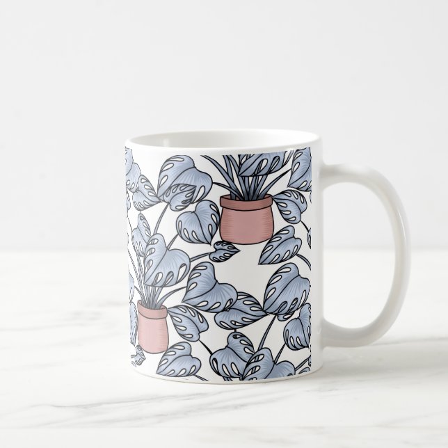 Caneca De Café Majestic monstera (Direita)