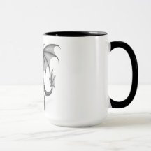 Caneca de Café Majestoso Dragão