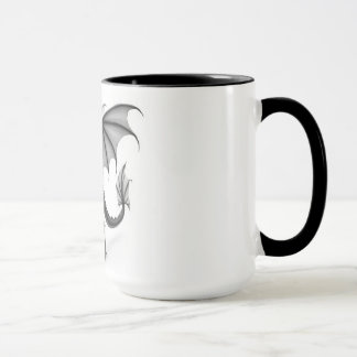 Caneca de Café Majestoso Dragão