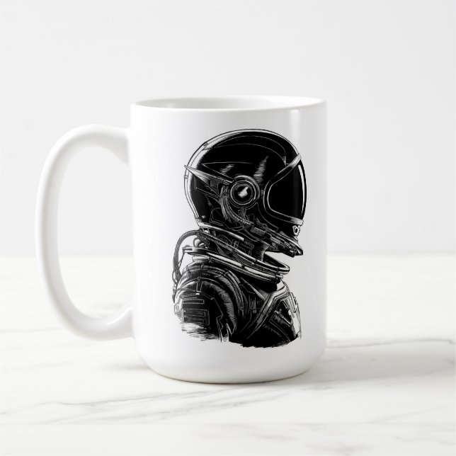 Caneca De Café Major Tom the Astronaut (Esquerda)