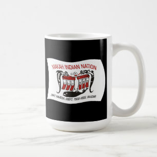 Caneca De Café Makah Tribe Flag Mug