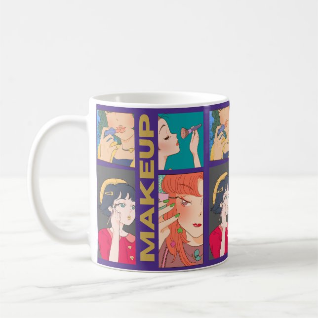 CANECA DE CAFÉ MAKEUP GIRLS (Esquerda)
