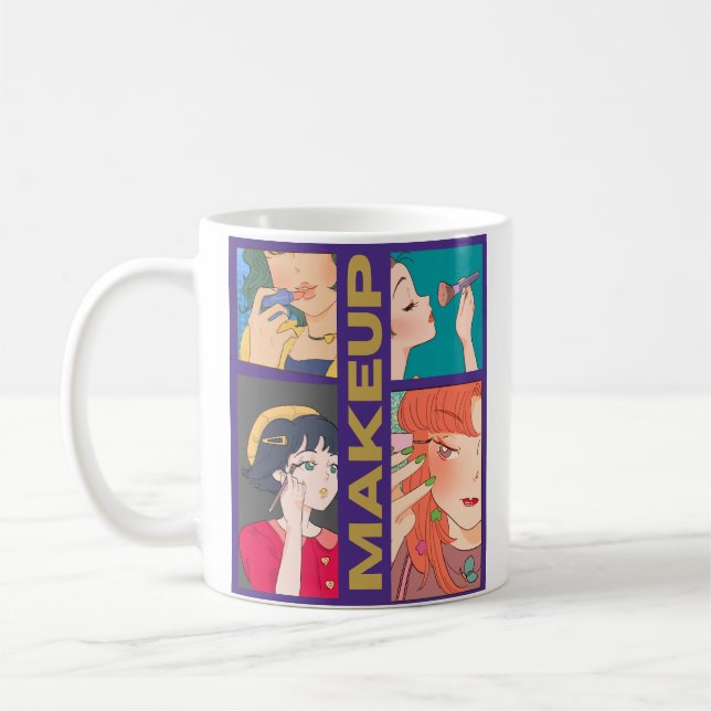 CANECA DE CAFÉ MAKEUP GIRLS (Esquerda)