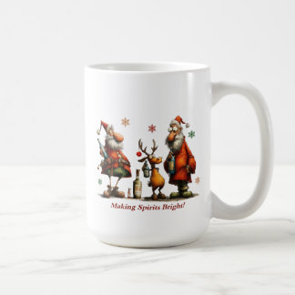 Caneca De Café Making Spirits Bright Mug