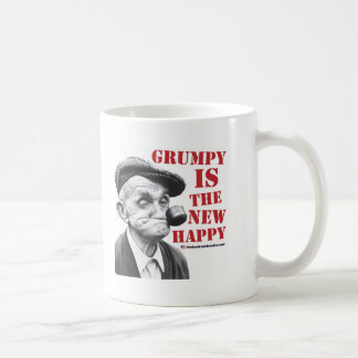 Caneca De Café Mal-humorado é o feliz novo