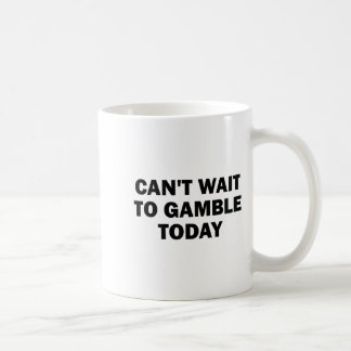 Caneca De Café Mal posso esperar para jogar hoje