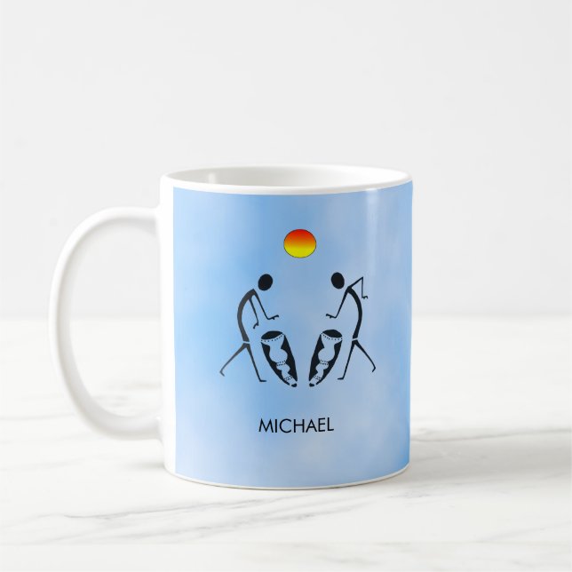 Caneca De Café Mala Sunshine e African Drumming iPhone / iPad (Esquerda)