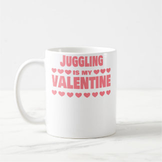 Caneca De Café Malabarismo É Meu Dia Dos Namorados Valentines Eng