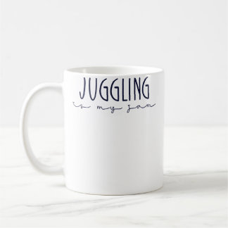 Caneca De Café Malabarismo É Meu Jam Design Legal Para Amantes De