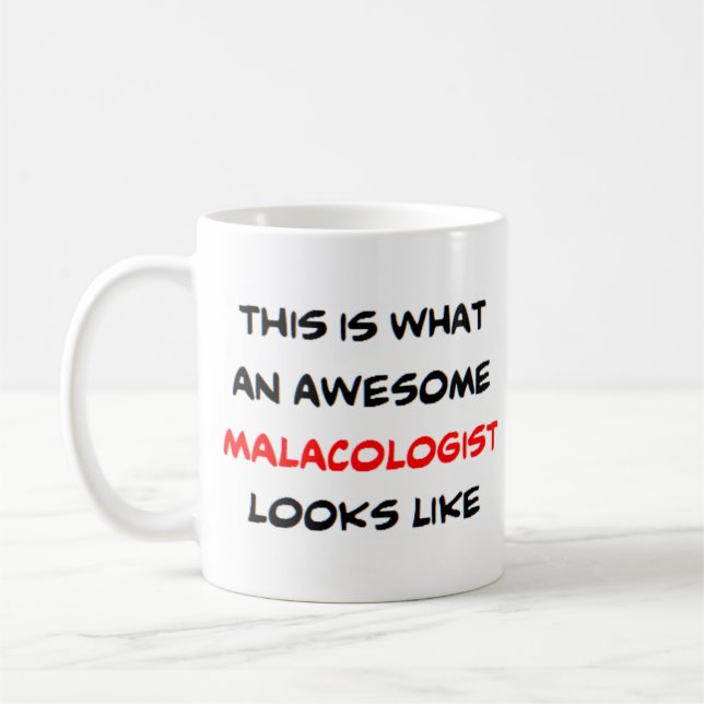 Caneca De Café malacologista, incrível (Esquerda)