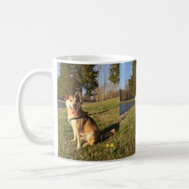 Caneca De Café Malamute do Alasca (Esquerda)