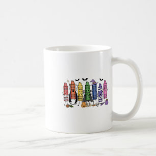 Caneca De Café Malandro Crayon Halloween Professor Trick Ou Ensin