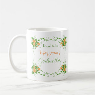 Caneca De Café Maldita Madrasta Elegante Floral Personalizada Mug