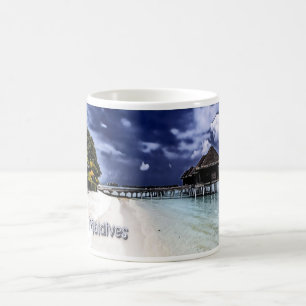 Caneca De Café Maldivas - Panorama -