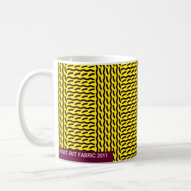 Caneca De Café Malha trocista - marque marrom amarelo/escuro do (Esquerda)