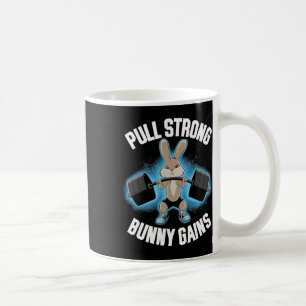 Caneca De Café Malhação Bunny Bodybuilder Puxe Fortes Ganhos de C