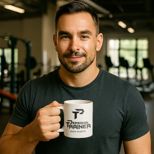 Caneca De Café Malhação Personalizada do Treinador Pessoal