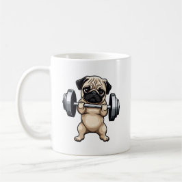 Caneca De Café Malhação Pug