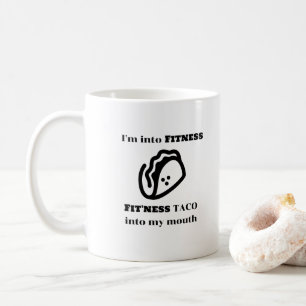 Caneca De Café Malhação Taco Engraçado Sarcástico Novidade Gr