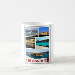 Caneca De Café Malta - I Love -