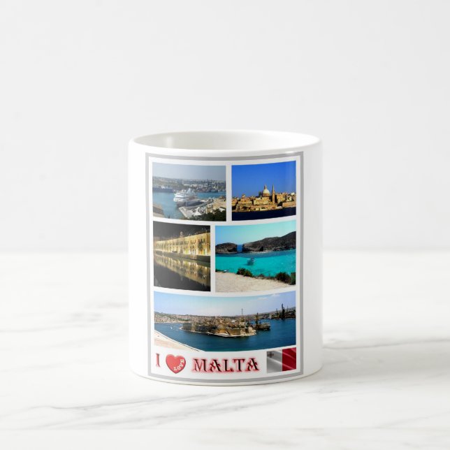 Caneca De Café Malta - I Love - (Centro)