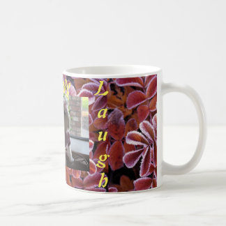 Caneca De Café Maltês outono deixa Design