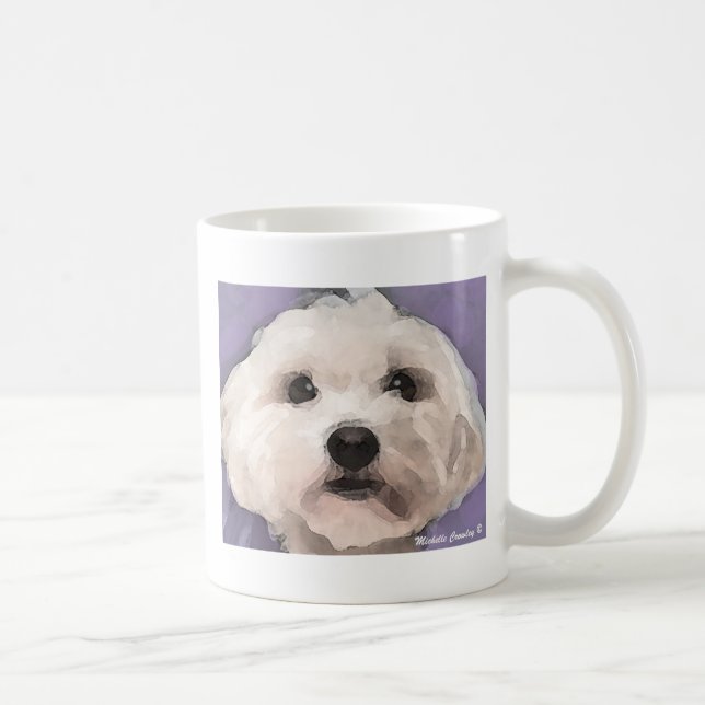 Caneca De Café Maltipoo (Direita)