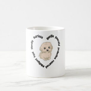 Caneca De Café Maltipoo Dog Lover Maltipoo Mãe Maltipoo Propriet