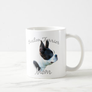 Caneca De Café Mamã 2 de Boston Terrier