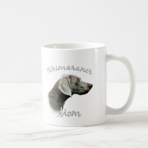Caneca De Café Mamã 2 de Weimaraner