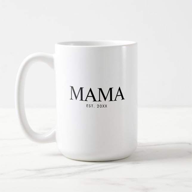 Caneca De Café Mama Ano de Fundação (Esquerda)