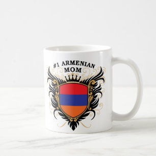 Caneca De Café Mamã arménia do número um