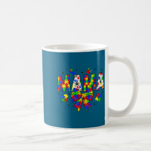 Caneca De Café Mama autismo dia de conscientização do autismo laç