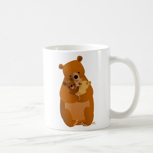 Caneca De Café Mama Bear (Direita)