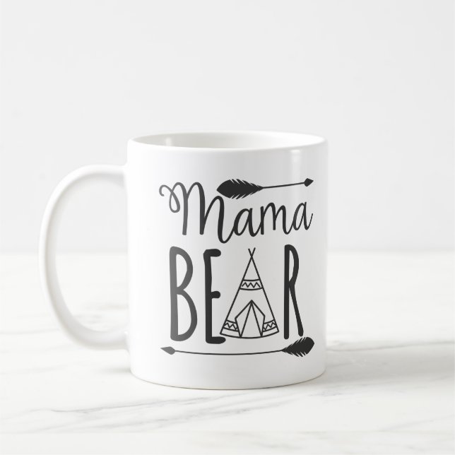 Caneca De Café Mama Bear (Esquerda)