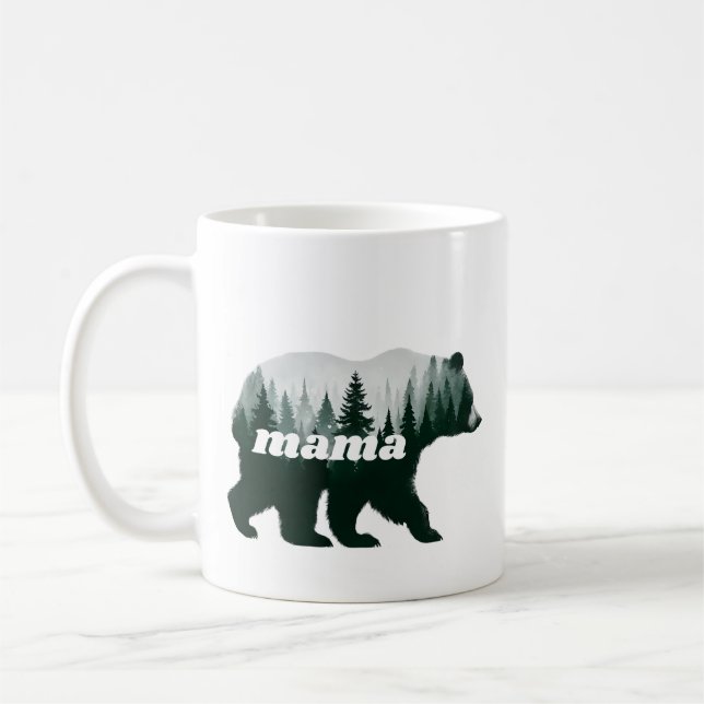 Caneca De Café Mama Bear Mug (Esquerda)