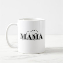 Mama Bear Mug - Negrito e Forte