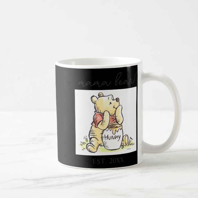 Caneca De Café Mama Bear New Mom  (Direita)