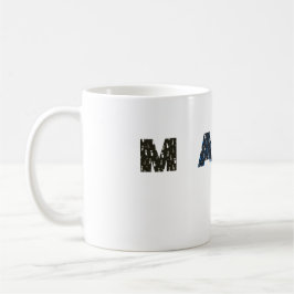 Caneca De Café Mama cachorro pata de gato