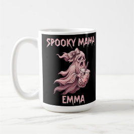 Caneca De Café Mama Coquete Espetacular Rosa Personalizada