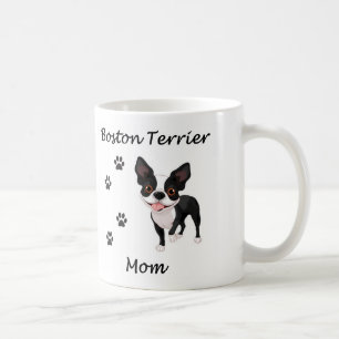 Caneca De Café Mamã de Boston Terrier