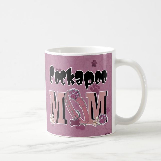 Caneca De Café MAMÃ de Cockapoo (Direita)